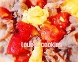 簡単！レモン風味さっぱりトマ玉ポーク炒め作り方9写真
