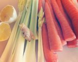 ロー☆ビーガン☆定番野菜スムージー作り方1写真