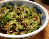 苦味なし!ゴーヤのポン酢漬け作り方3写真