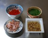 納豆と大葉の爽やか冷製パスタ作り方1写真
