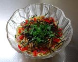 納豆と大葉の爽やか冷製パスタ作り方7写真