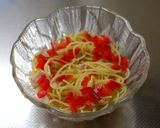 納豆と大葉の爽やか冷製パスタ作り方5写真