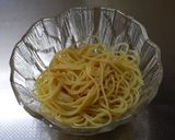 納豆と大葉の爽やか冷製パスタ作り方4写真