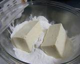 冷たい、豆腐の白玉クリームあんみつ作り方1写真