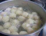冷たい、豆腐の白玉クリームあんみつ作り方5写真