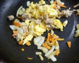 ノルウェー塩サバそぼろ入り・カレー炒飯作り方4写真