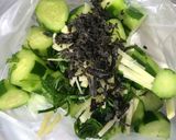 簡単にできちゃう♪胡瓜と塩昆布のお漬物作り方2写真