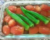 トマトとオクラの煮浸し作り方4写真