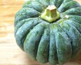 小菊かぼちゃの煮つけ作り方1写真