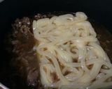 簡単肉うどん作り方4写真
