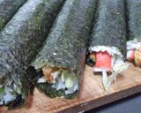 市販寿司酢で巻き寿司2種作り方8写真