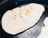 フライパン焼き*手作りナン作り方5写真