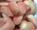 桃のデザート作り方1写真