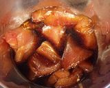 大葉にんにく醤油でまぐろ漬け丼☆作り方3写真