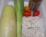 冷凍うどんで・冷やしなめ茸おろしうどん作り方1写真