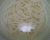 冷凍うどんで・冷やしなめ茸おろしうどん作り方6写真