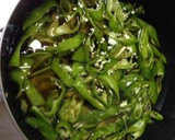 お酒のあてに良いです、万願寺とうがらし作り方3写真