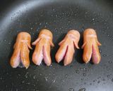 めちゃ可愛い♡ソーセー人ホットドッグ作り方4写真