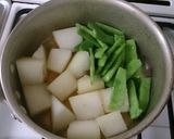 簡単 ♪とうがんとモロッコいんげんの煮物作り方5写真
