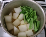 簡単 ♪とうがんとモロッコいんげんの煮物作り方5写真