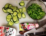 簡単うまうま夏サラダ作り方1写真