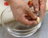 赤い冷たいパスタ作り方3写真