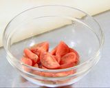 赤い冷たいパスタ作り方4写真