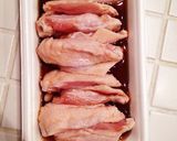 簡単 手羽中の甘辛焼き作り方1写真