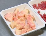 赤い冷たいパスタ作り方6写真