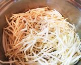 香ばしい牛脂deもやしの味噌スープ作り方3写真