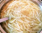 香ばしい牛脂deもやしの味噌スープ作り方4写真