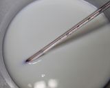 牛乳で作る❀レンジ簡単カッテージチーズ❀作り方1写真