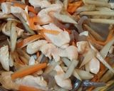 ささみ入り*ごぼうのきんぴら作り方10写真