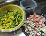 お酢入り。ゴーヤの中華炒め作り方2写真