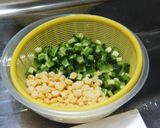 お酢入り。ゴーヤの中華炒め作り方1写真
