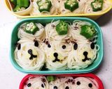 運動会 キャラそうめん弁当作り方5写真