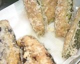 ゴーヤの肉詰め揚げ作り方6写真