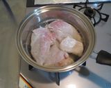 鶏肉のサッパリ蒸しバンバンジー風作り方1写真