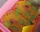 モンチッチーズバーガー&夏野菜のお弁当作り方8写真