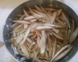 酒粕と山椒が隠し味！牛肉とゴボウの時雨煮作り方1写真