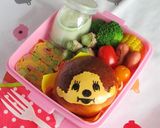 モンチッチーズバーガー&夏野菜のお弁当作り方10写真