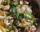 大根おろしであっさり肉うどん作り方9写真