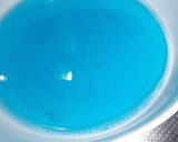 青いソーダゼリー　かき氷風味作り方10写真