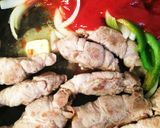 簡単!節約♫肉巻きポテトのナポリタン作り方11写真