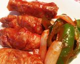 簡単!節約♫肉巻きポテトのナポリタン作り方13写真