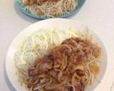 簡単、豚のしょうが焼き。作り方21写真