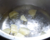 磯の香りたっぷりほたてとわかめのお味噌汁作り方3写真