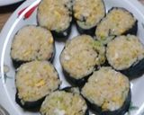 残ったチャーハンで海苔巻き(*^^*)作り方1写真