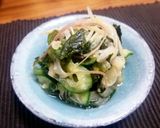 ミョウガでさっぱり！キュウリの酢味噌和え作り方6写真