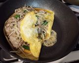 豚肉ともやしのホーカイ（卵包み）作り方4写真
